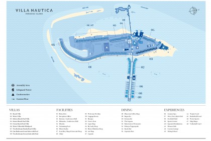Рады представить новую карту курорта Villa Nautica (Paradise Island) 5* - Villa Nautica Paradise Island 5*