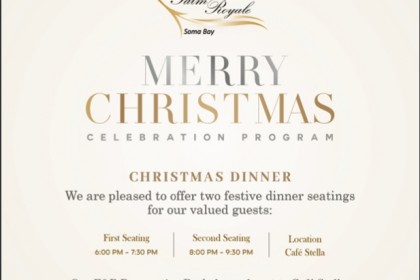 Отпразднуйте волшебство Рождества в Palm Royale Soma Bay - Palm Royale Resort Soma Bay 5*