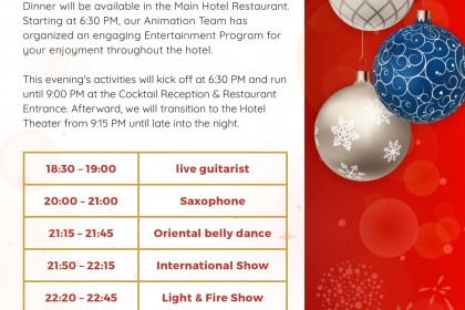 Встречайте 2026 год ярко — вместе с FUN&SUN Naama Waves Hotel! - FUN&SUN Naama Waves Hotel 5*