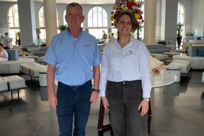 Благодарность за ориентацию - Cleopatra Luxury Resort Sharm El Sheikh 5*